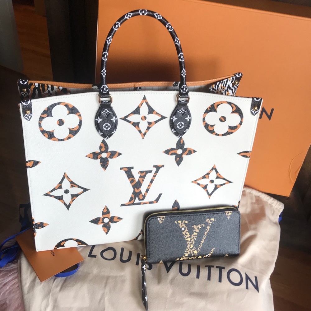 SOLD 😭Louis Vuitton Onthego leopard - Picture 1 of 7